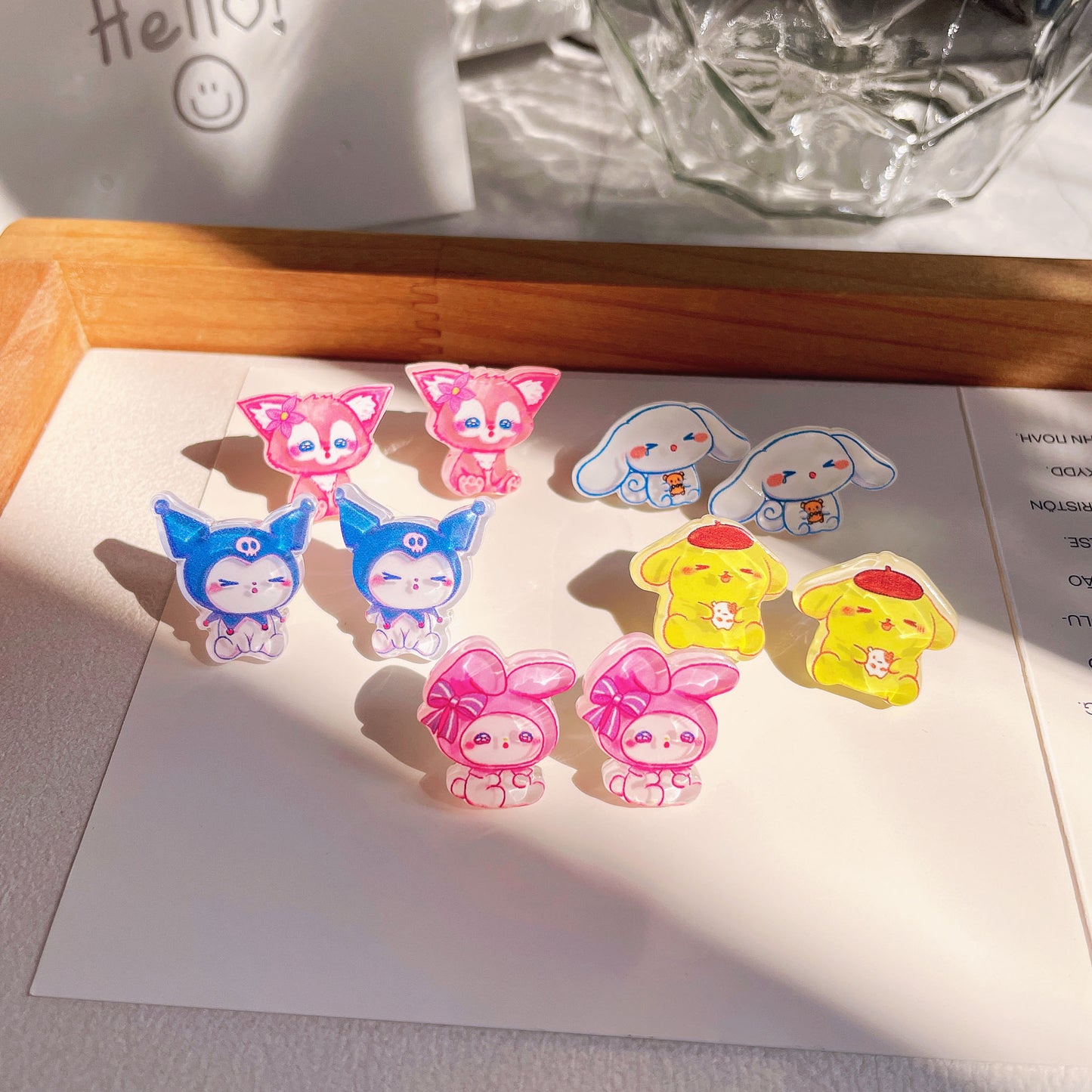 Alloy new cute cartoon earrings MIC-KaL015