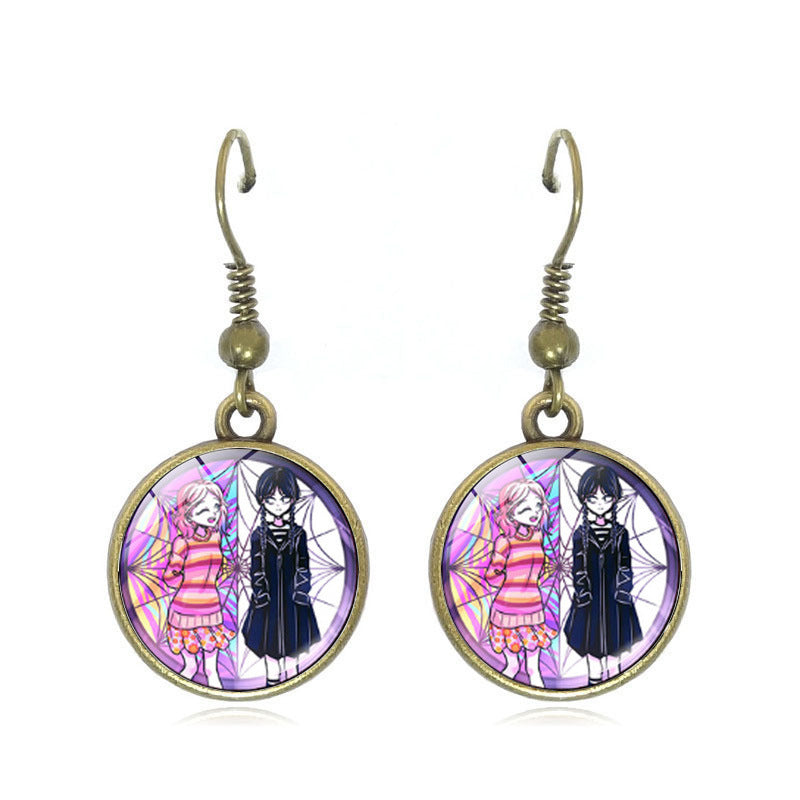 alloy vintage earrings MIC-ES-JiaY003