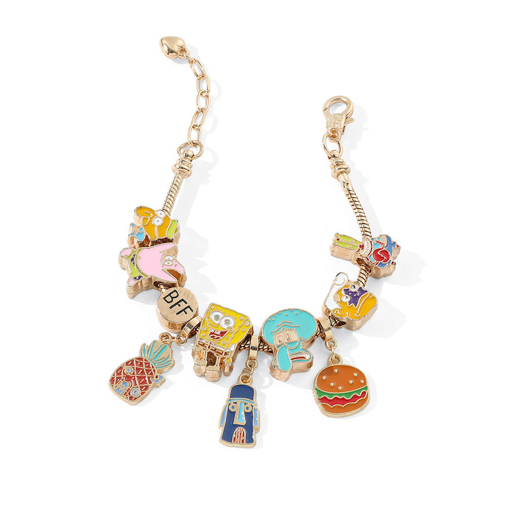 Alloy cartoon bracelet (Minimo de Compra 5) MIC-ZhuoX026