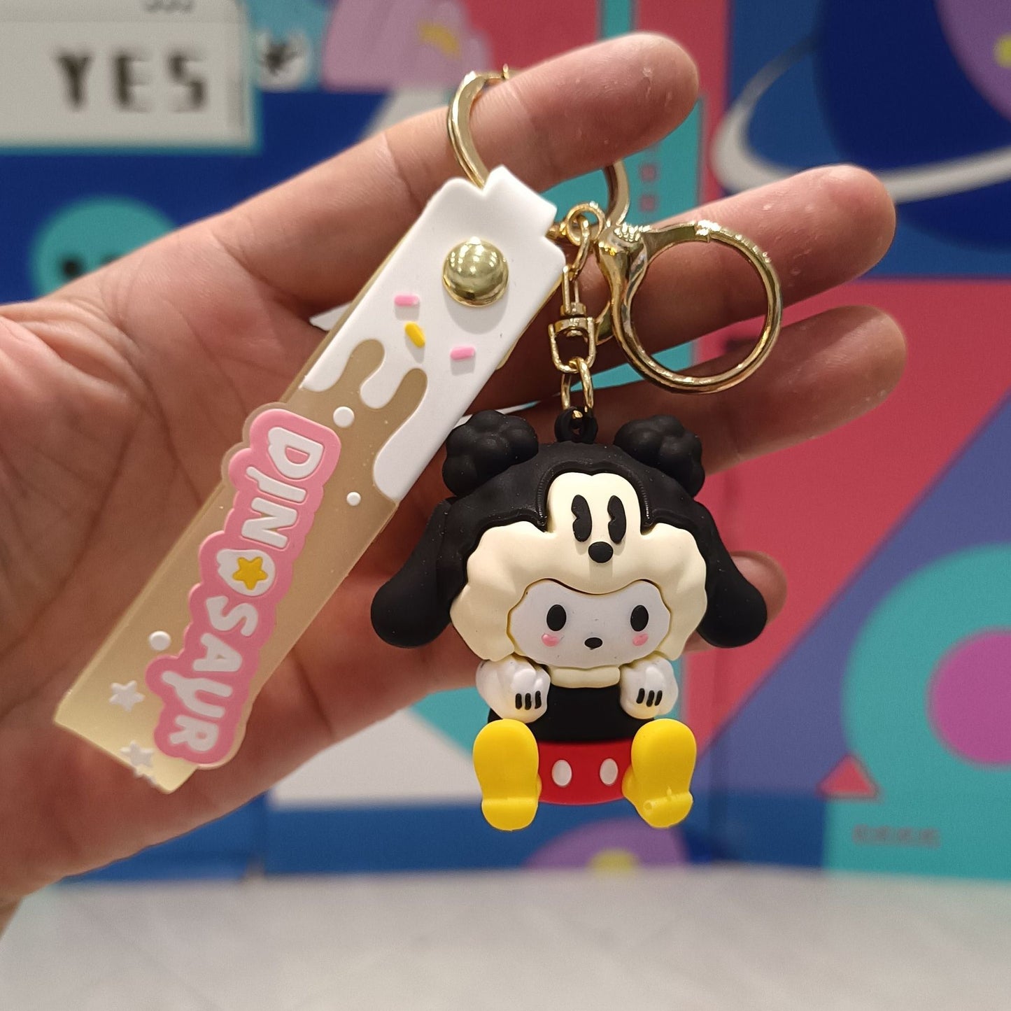 PVC New Cartoon Cute Keychain MYA-YiC011