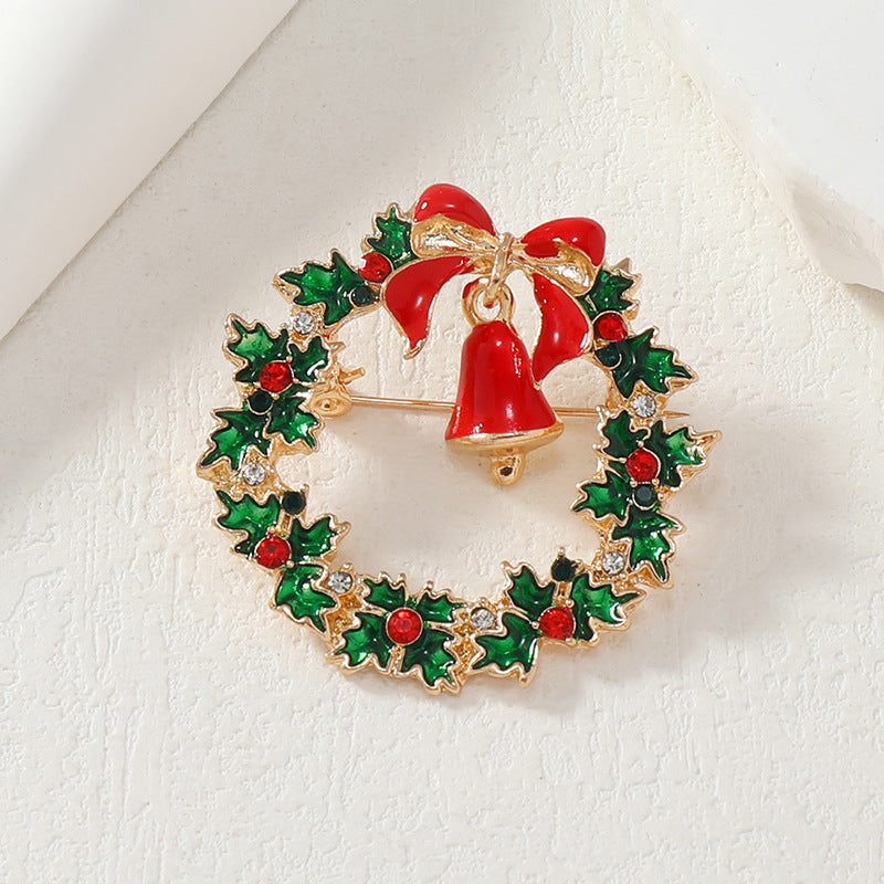 Alloy New Christmas Series brooch (Minimo de Compra 2) MYA-ZuanL024