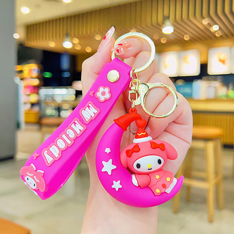 PVC cartoon cute pet cute keychain MIC-YiD042