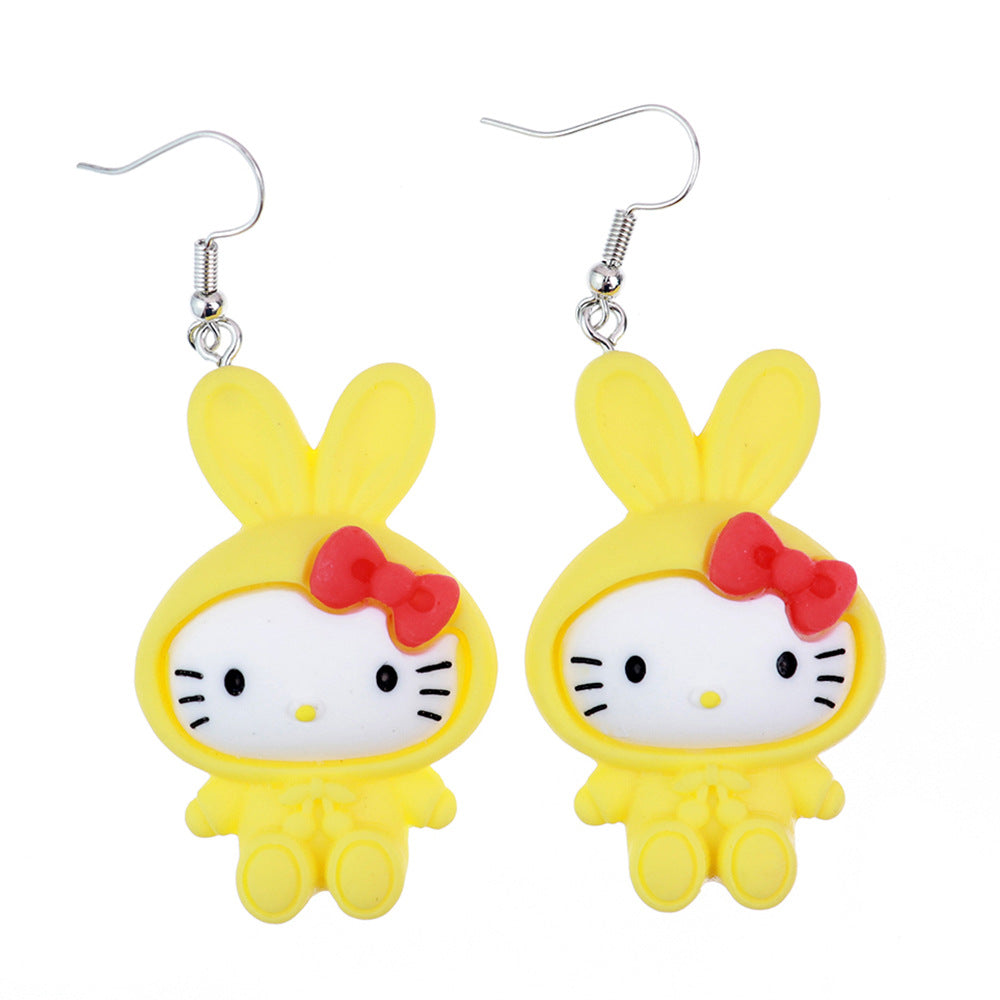 earrings plastic cartoon animals Minimo de compra 2 niqing018