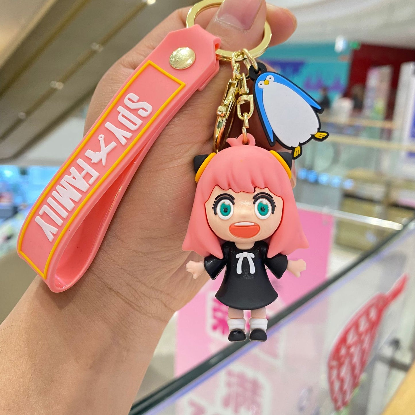 PVC cute cartoon spy family keychain (Minimo de Compra 2) MIC-PengY008