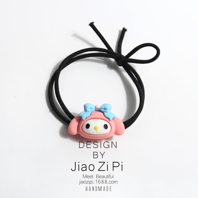 Resin cartoon cute and sweet hair rope (Minimo de Compra 2) MIC-JZP025