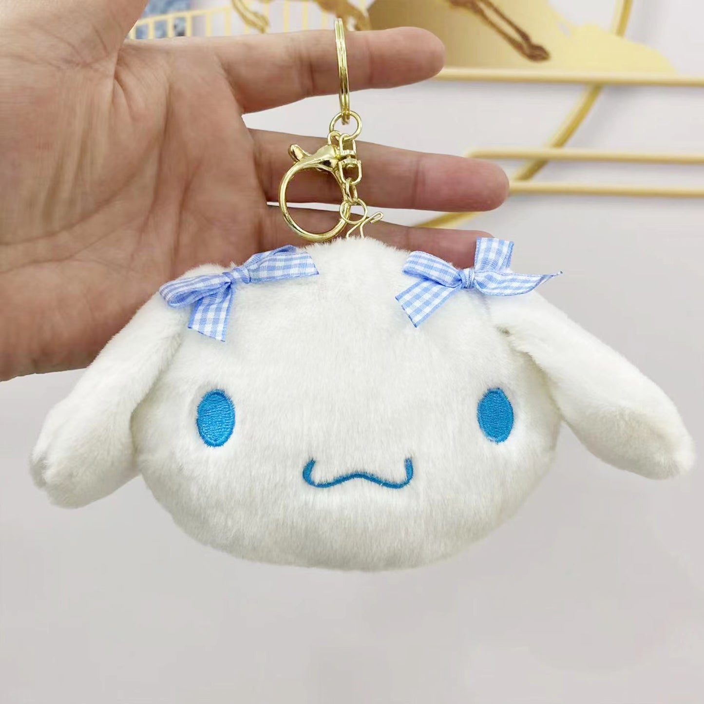 Plush cute cartoon keychain  (Minimo de compra 3) MYA-TuoY005