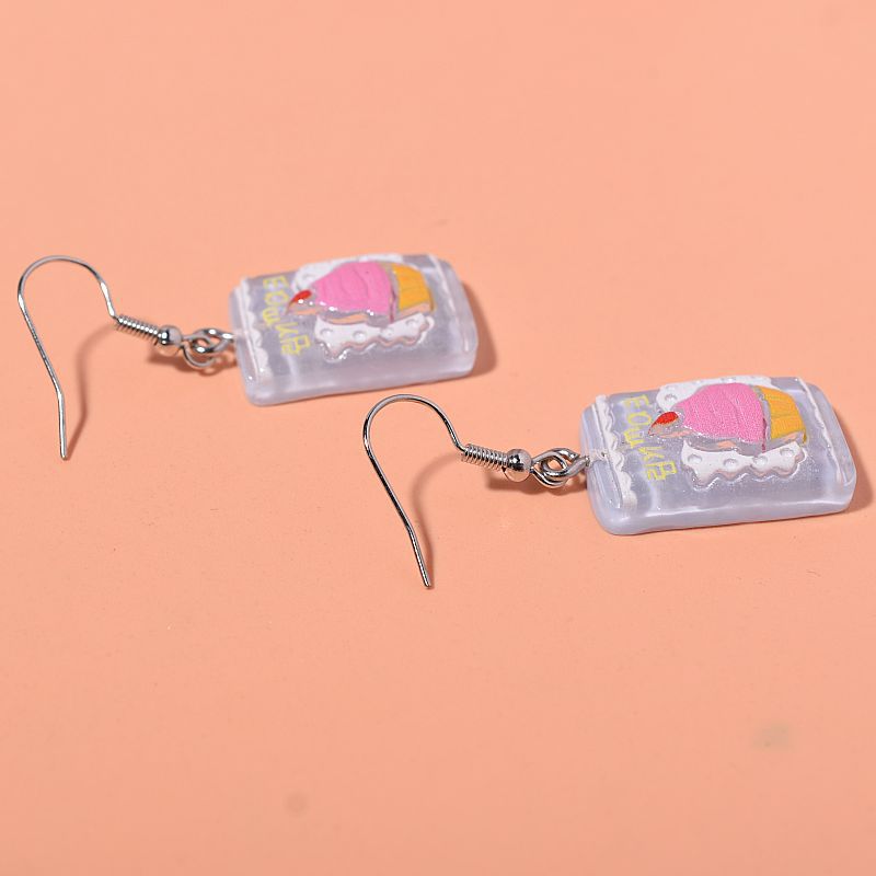 Acrylic hot air balloon earrings MYA-XunT012