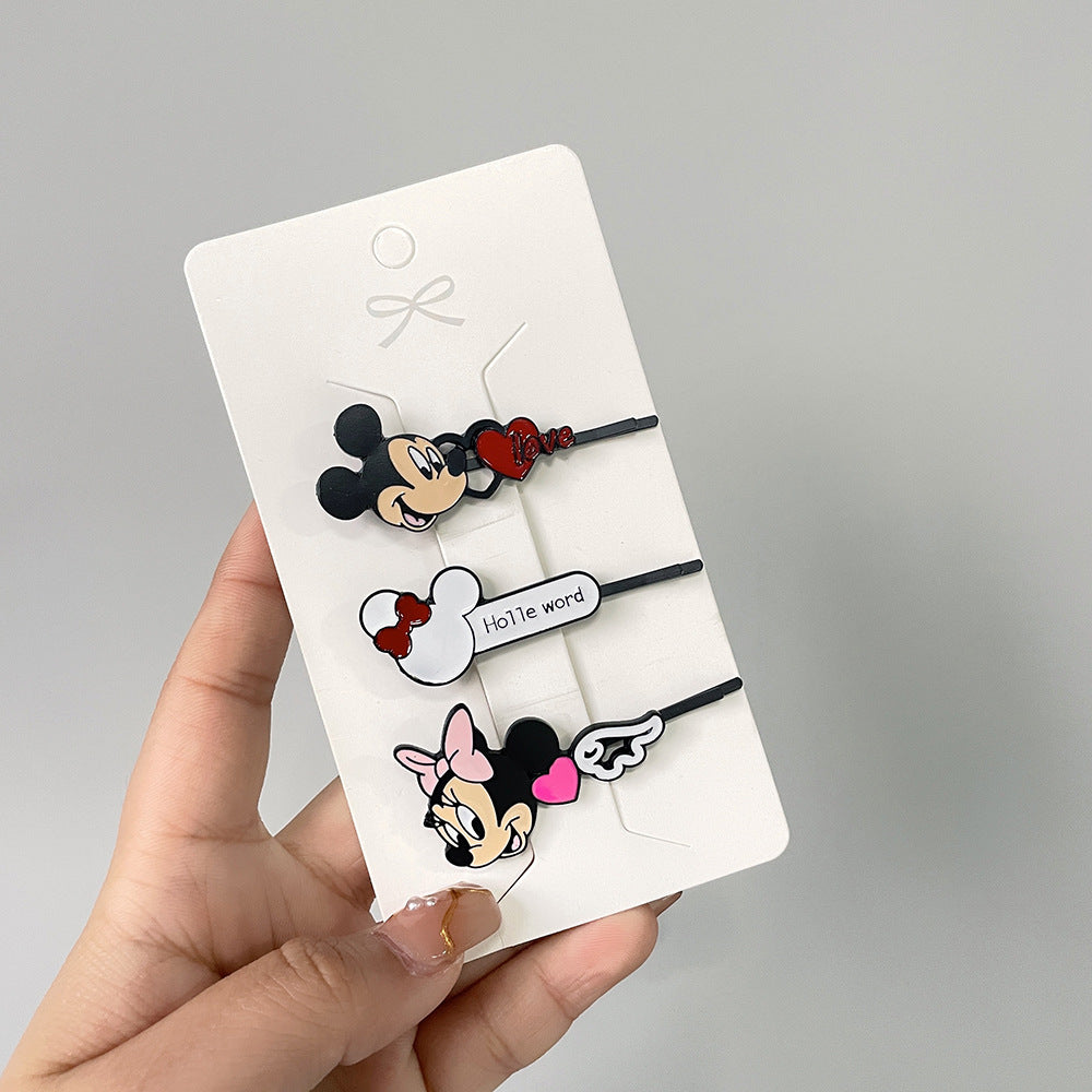 Alloy cute cartoon hair clip (Minimo de compra 2) MIC-YunX018