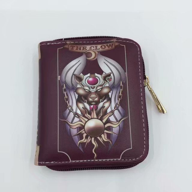 PU cartoon anime short zipper wallet MIC-ChangY012