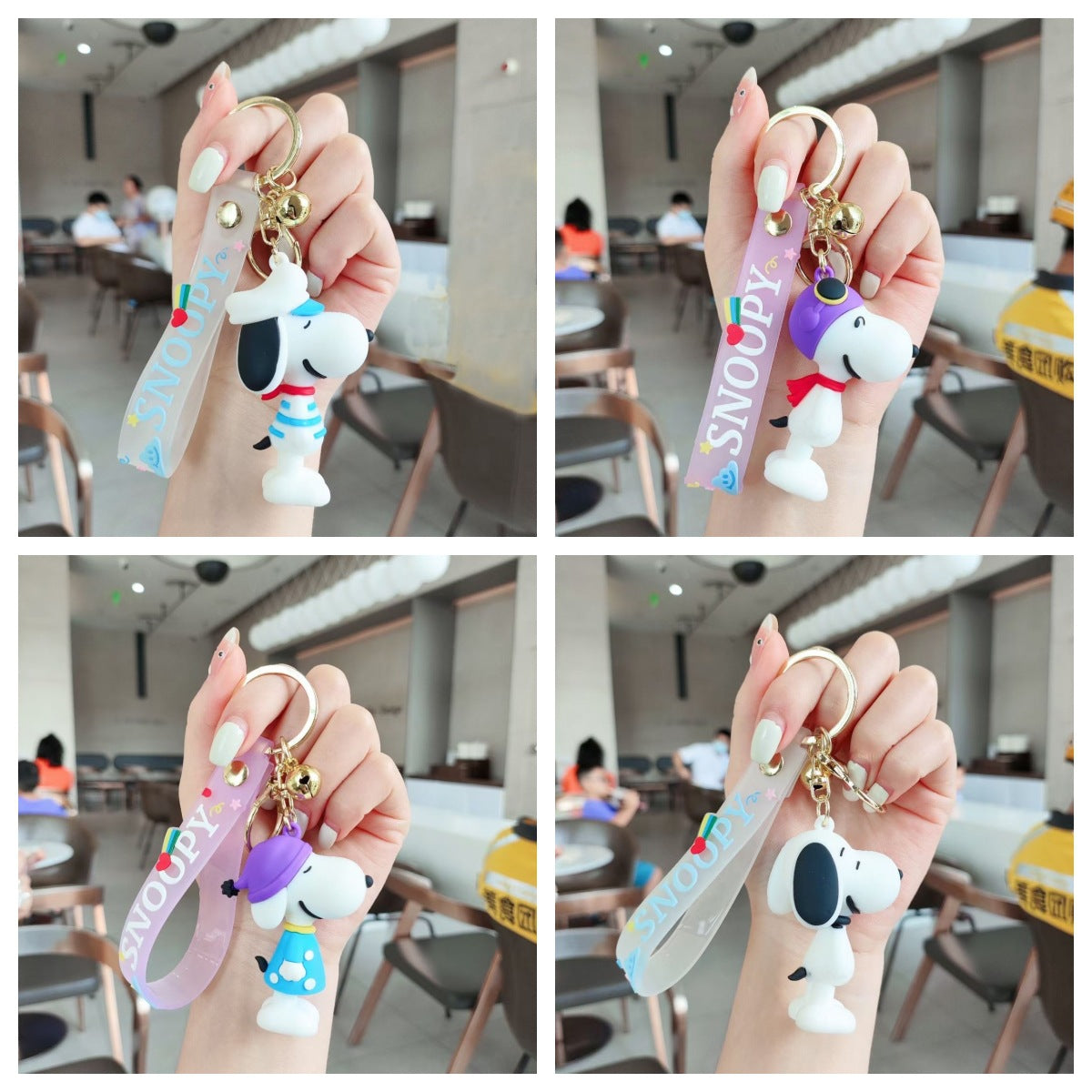 PVC cute cartoon keychain MIC-JinB029