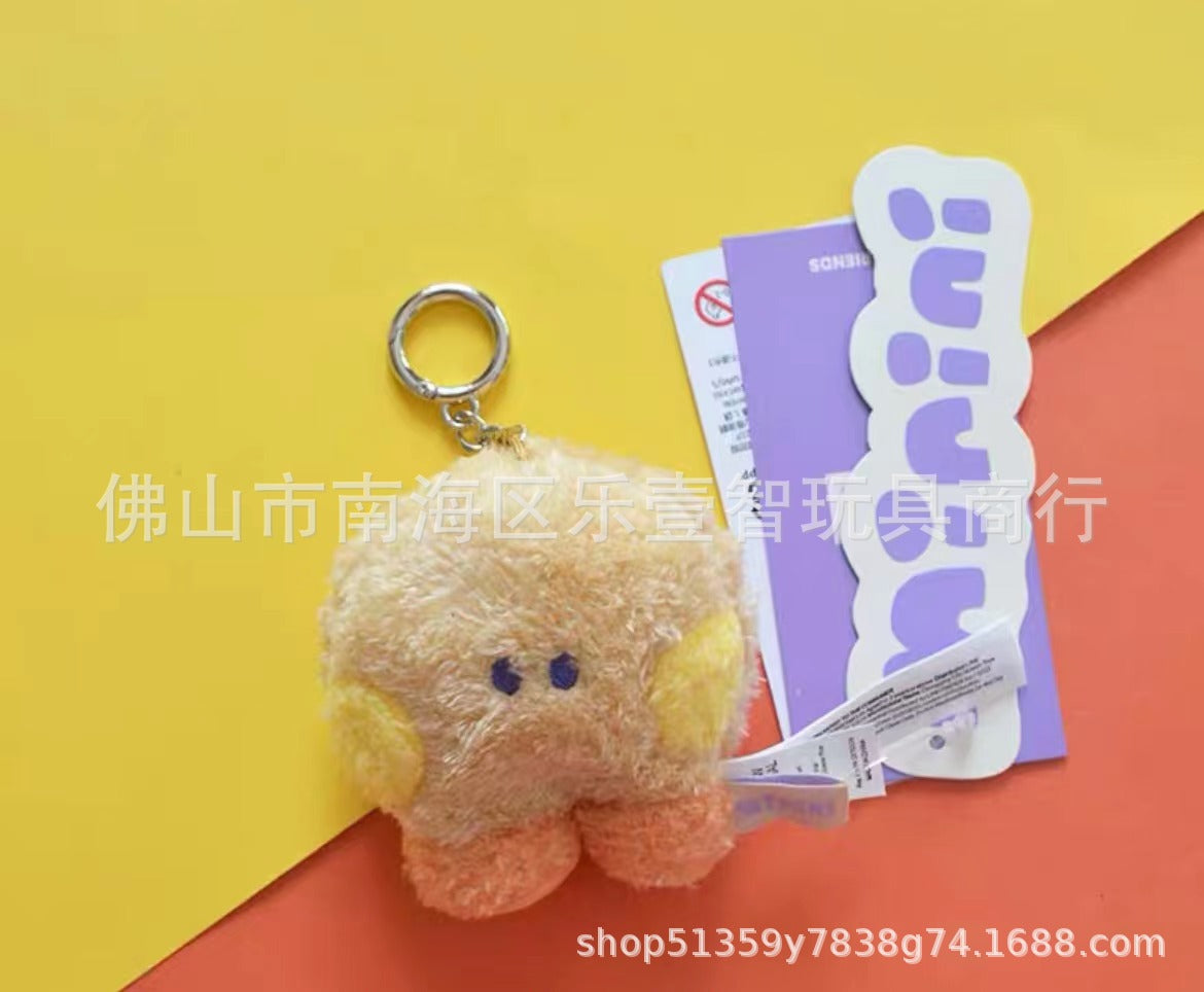 Plush cartoon cute keychain (Minimo de compra 2) MIC-LYZ001