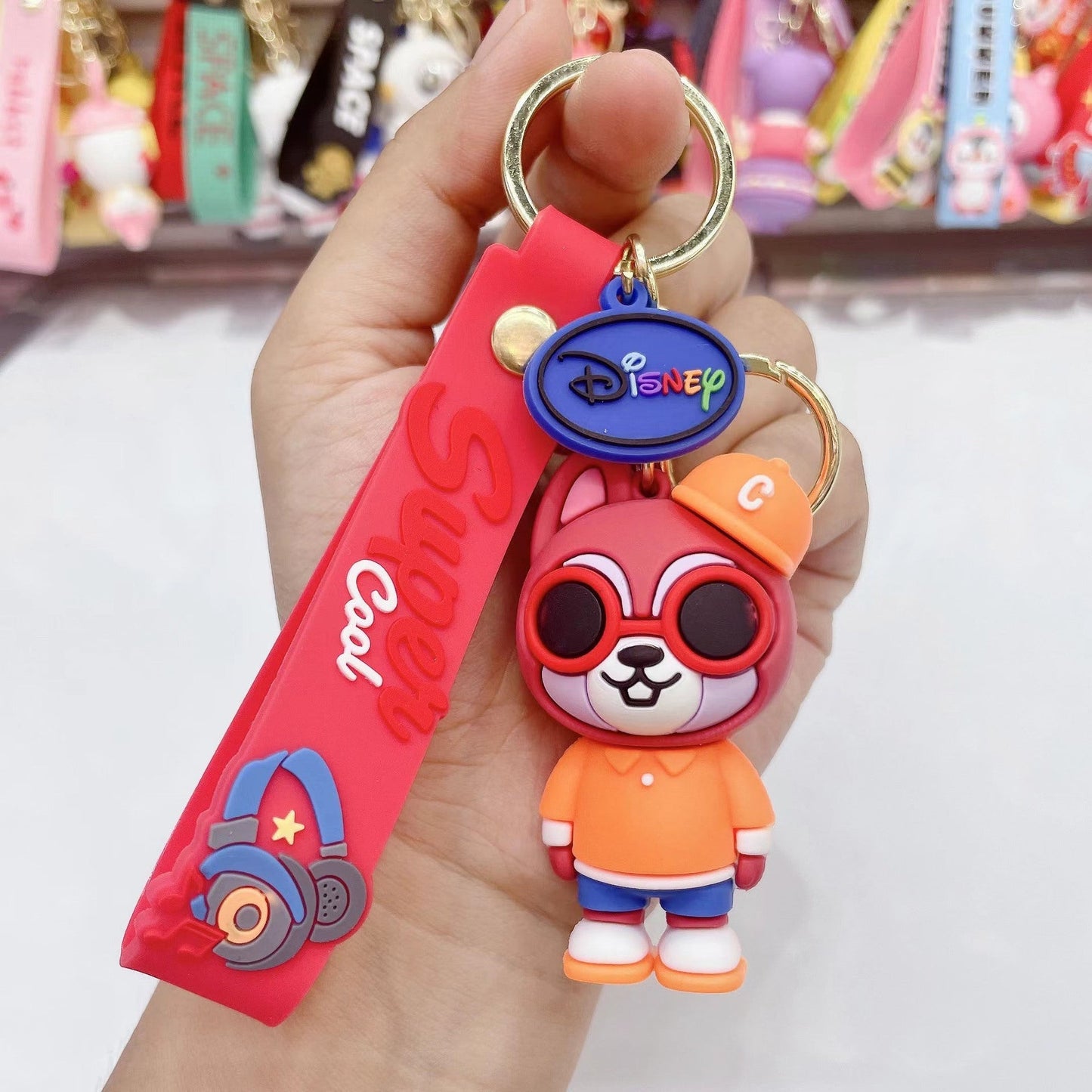 PVC new cartoon keychain (Minimo de compra 2）MIC-JuS003