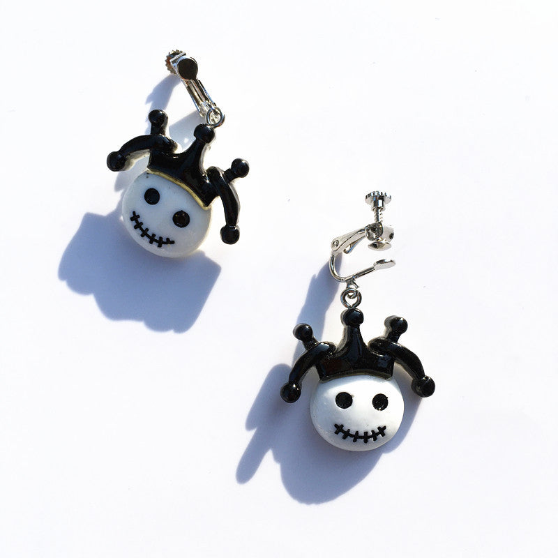 Acrylic funny Halloween earrings MIC-ChouT002