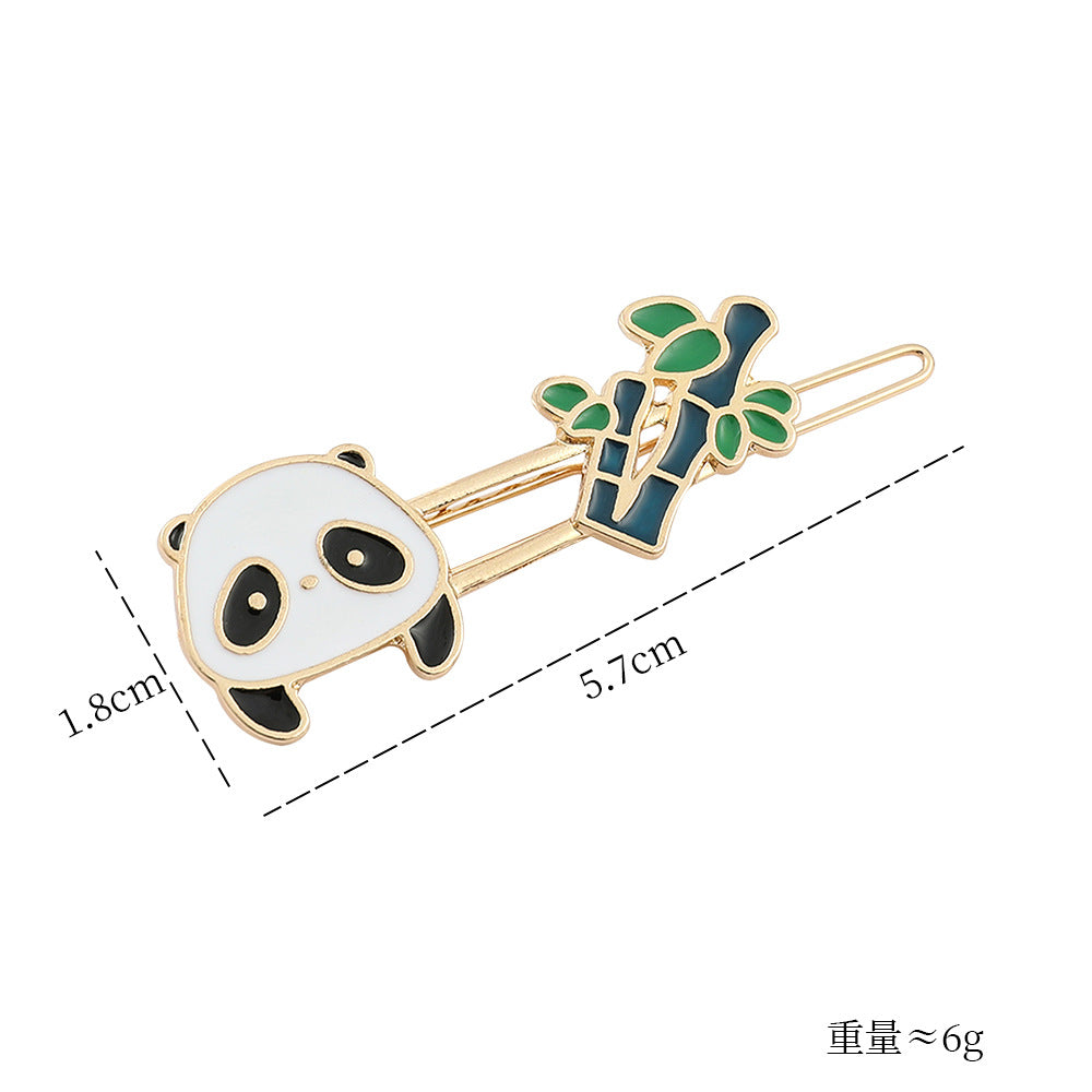 Alloy Cute Bee One Line Hair Clip (Minimo de compra 2) MIC-YunX011