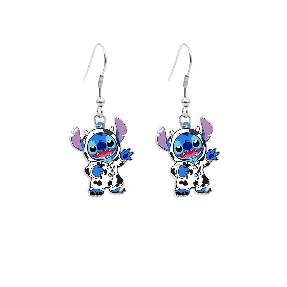 Alloy cartoon interstellar baby earrings (Minimo de compra 5) MIC-XiangL103