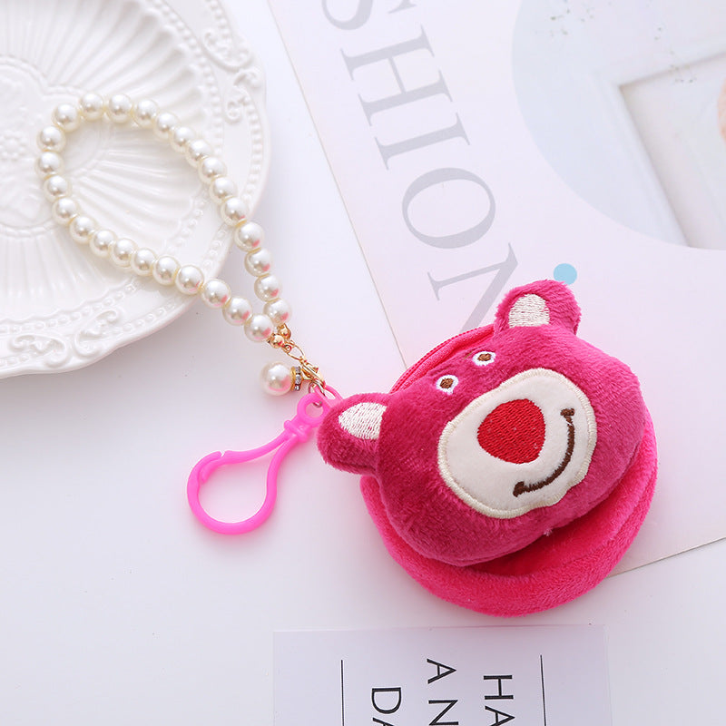 Cotton solid color zipper small coin purse Minimo de compra 5 MIC-JiaW012