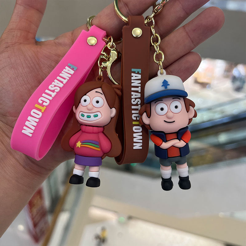 PVC Strange Town Keychain MIC-MiaoY070