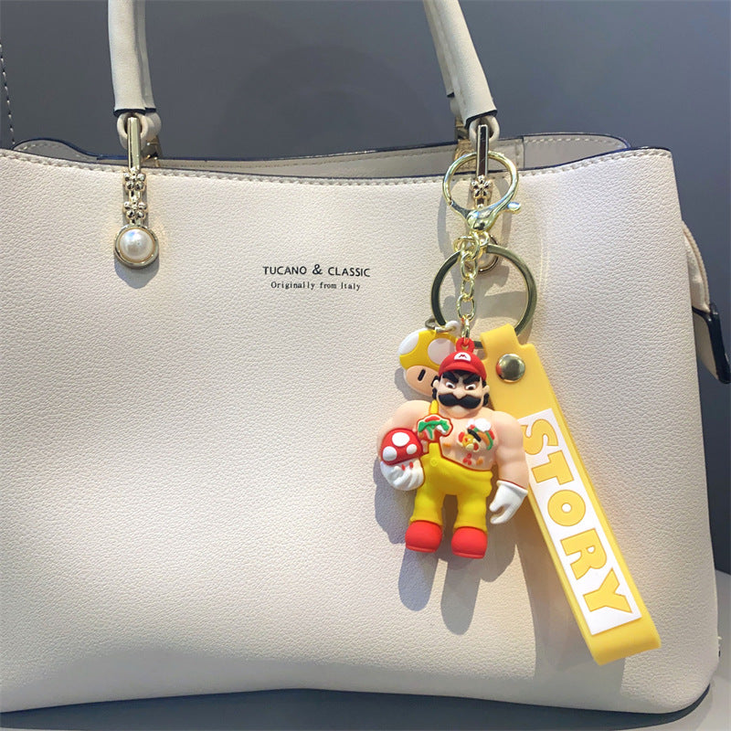 PVC Muscle Mario Keychain (Minimo de Compra 3) MIC-LangD012