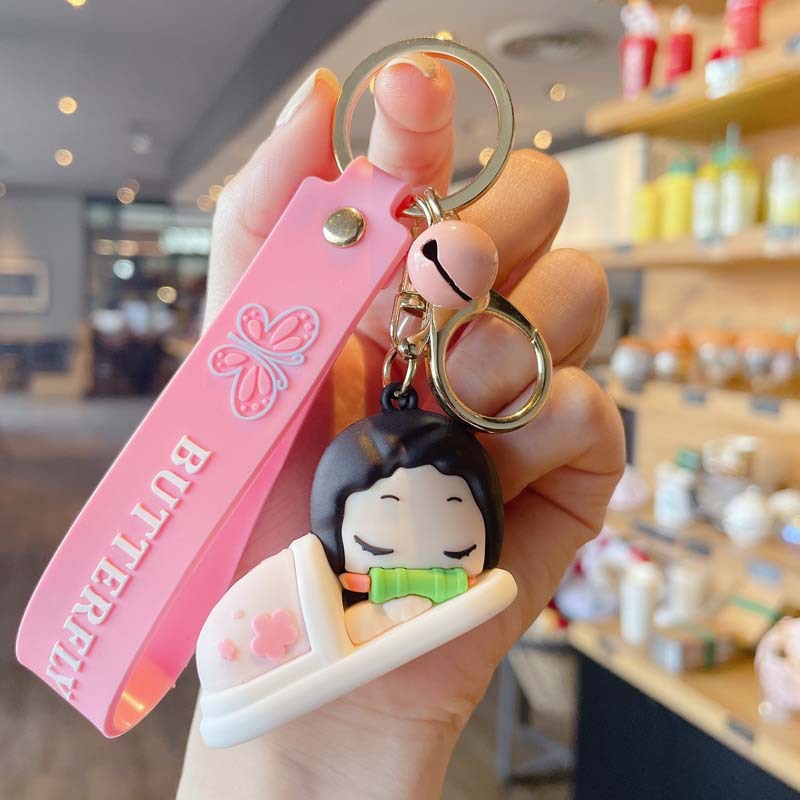 pvc slippers animation keychain (F) MIC-JG002