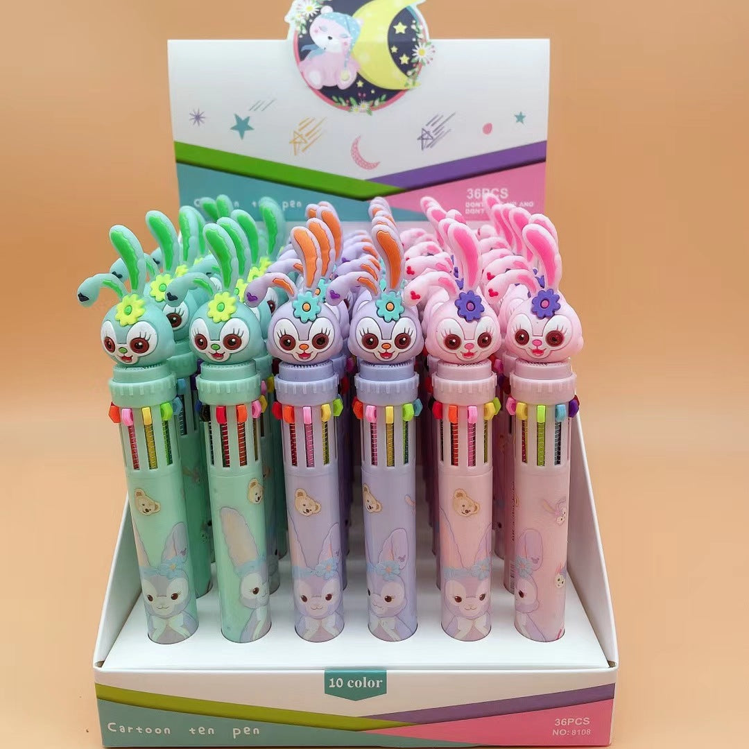 Acrylic lovely doll neutral pen 36PCS MIC-HongL010