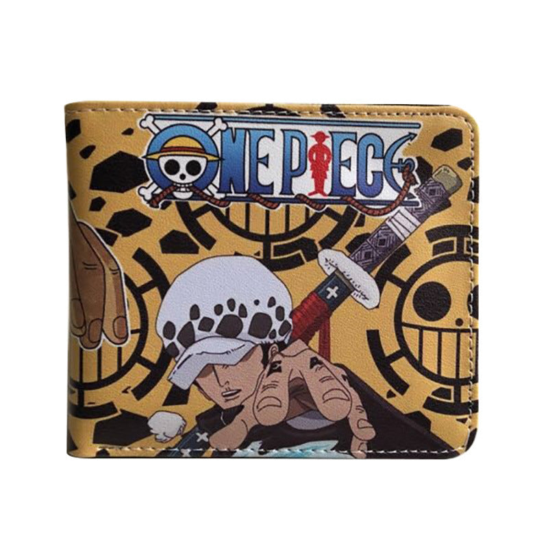 PU Pirate King Short Wallet MYA-HaoJ009