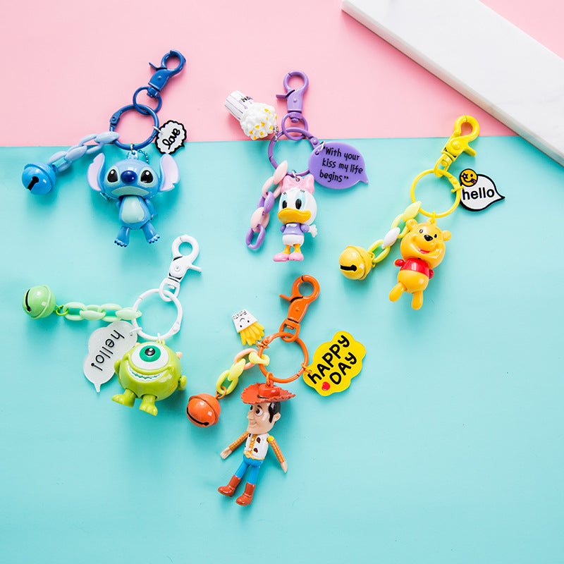 plastic toy keychain (F) MIC-Shum003