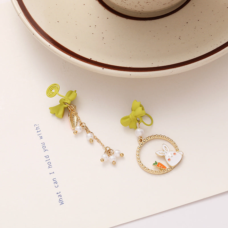 Rabbit Carrot Earrings MIC-ABL011