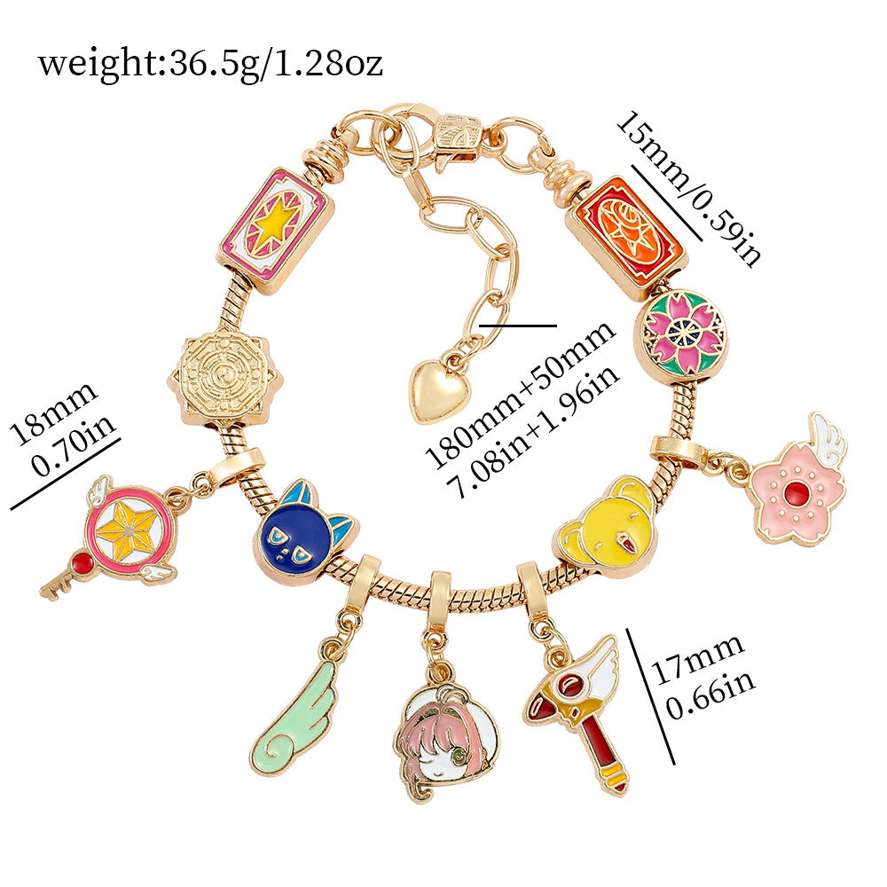 Alloy cartoon Harry Potter bracelet (Minimo de Compra 5) MYA-ZhuoX032