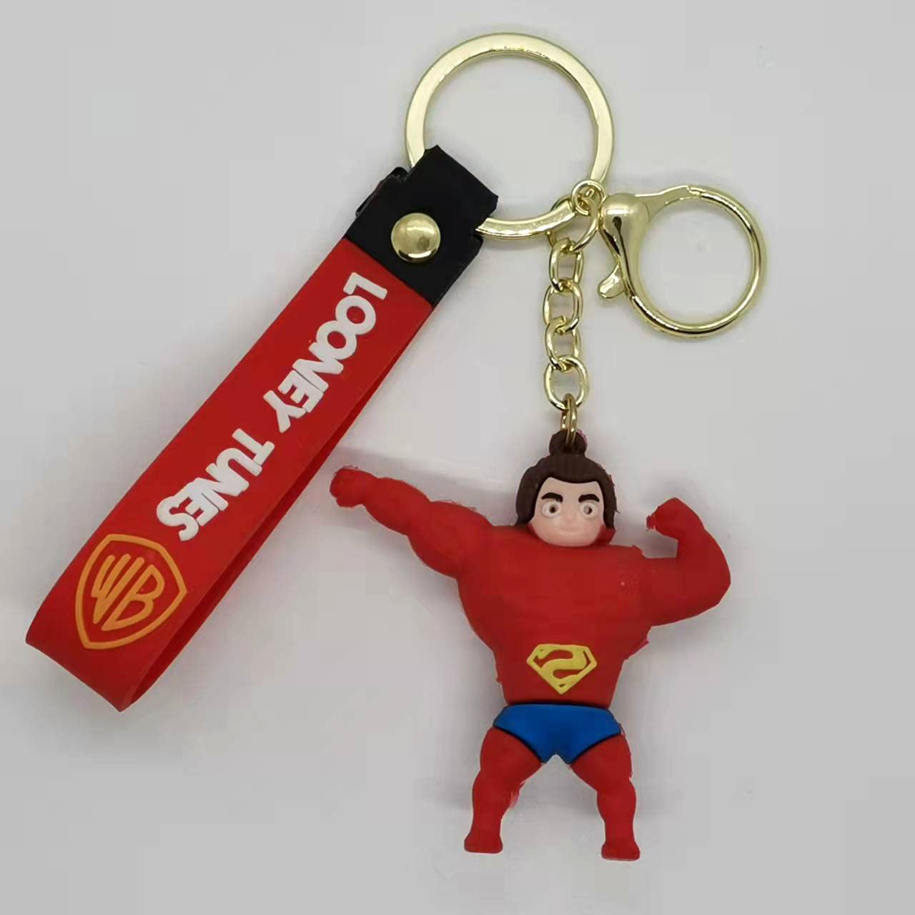 PVC new muscular cartoon keychain (Minimo de compra 2）MIC-JuS008