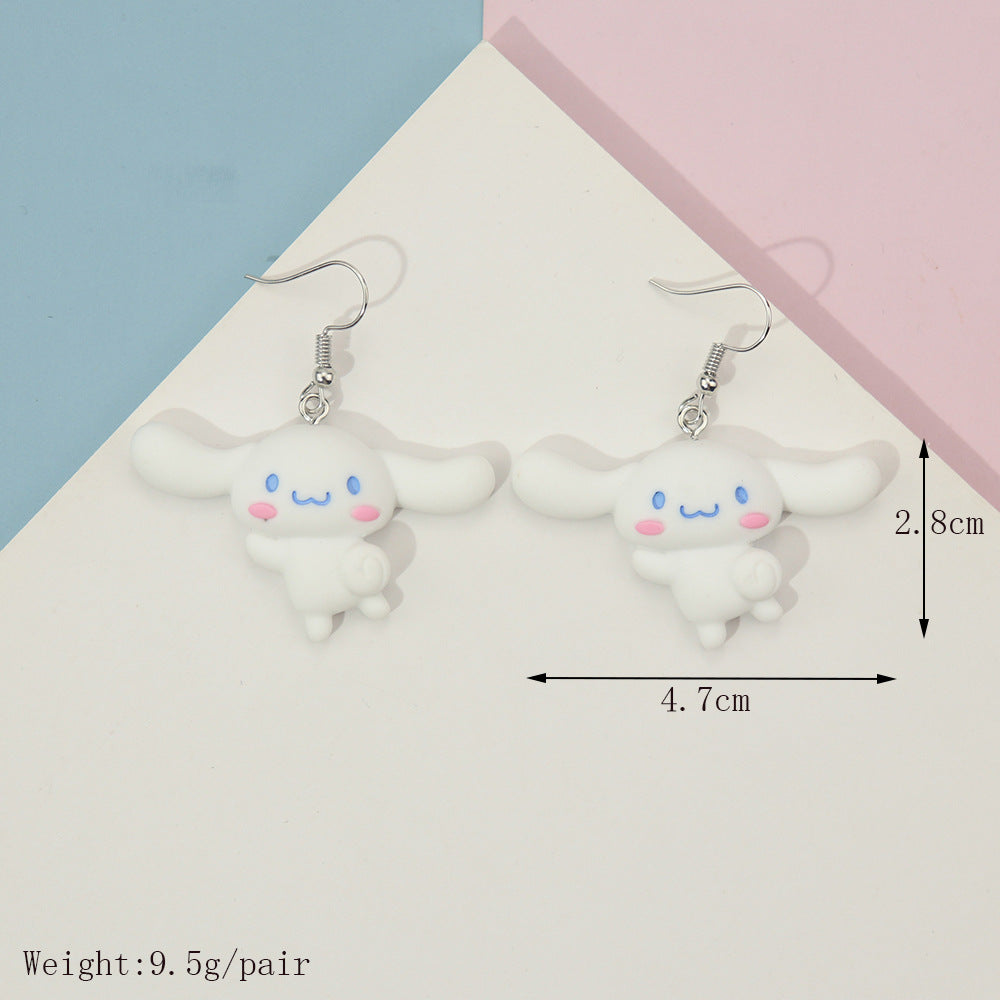 earrings plastic funny cartoon animals Minimo de compra 2 niqing005