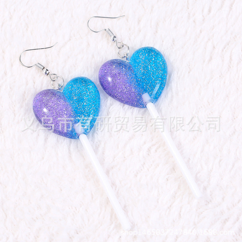 Resin simulated food earrings (Minimo de Compra 2) MIC-YouY016