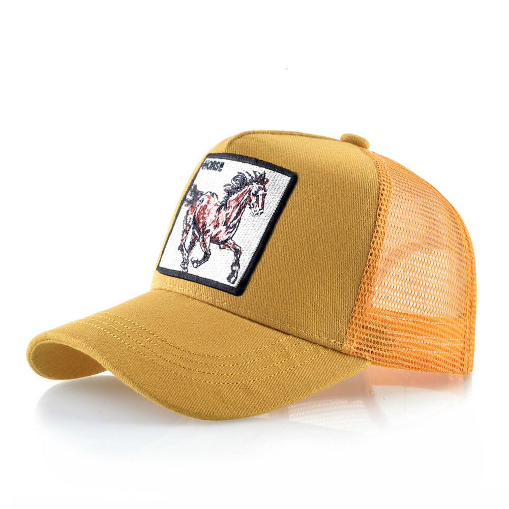 Nylon embroidered animal Baseball cap MYA-DSM018