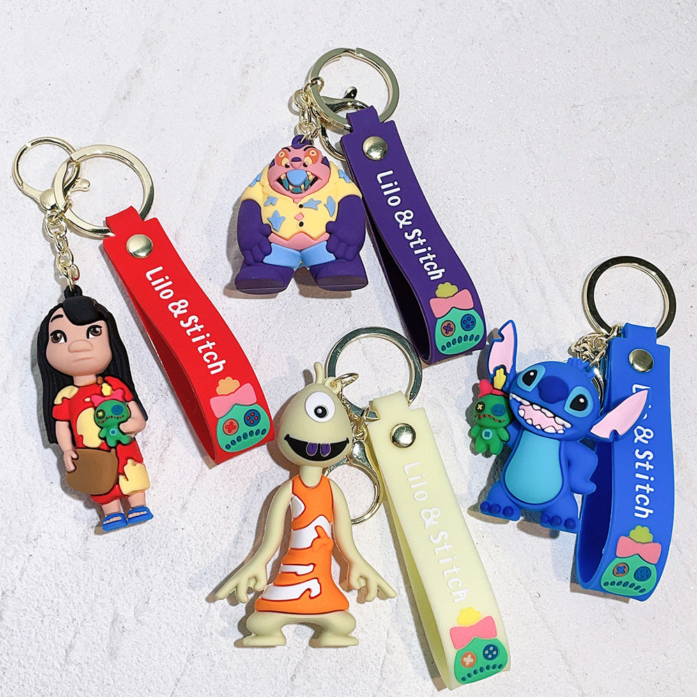 PVC cartoon keychain MIC-QiC027