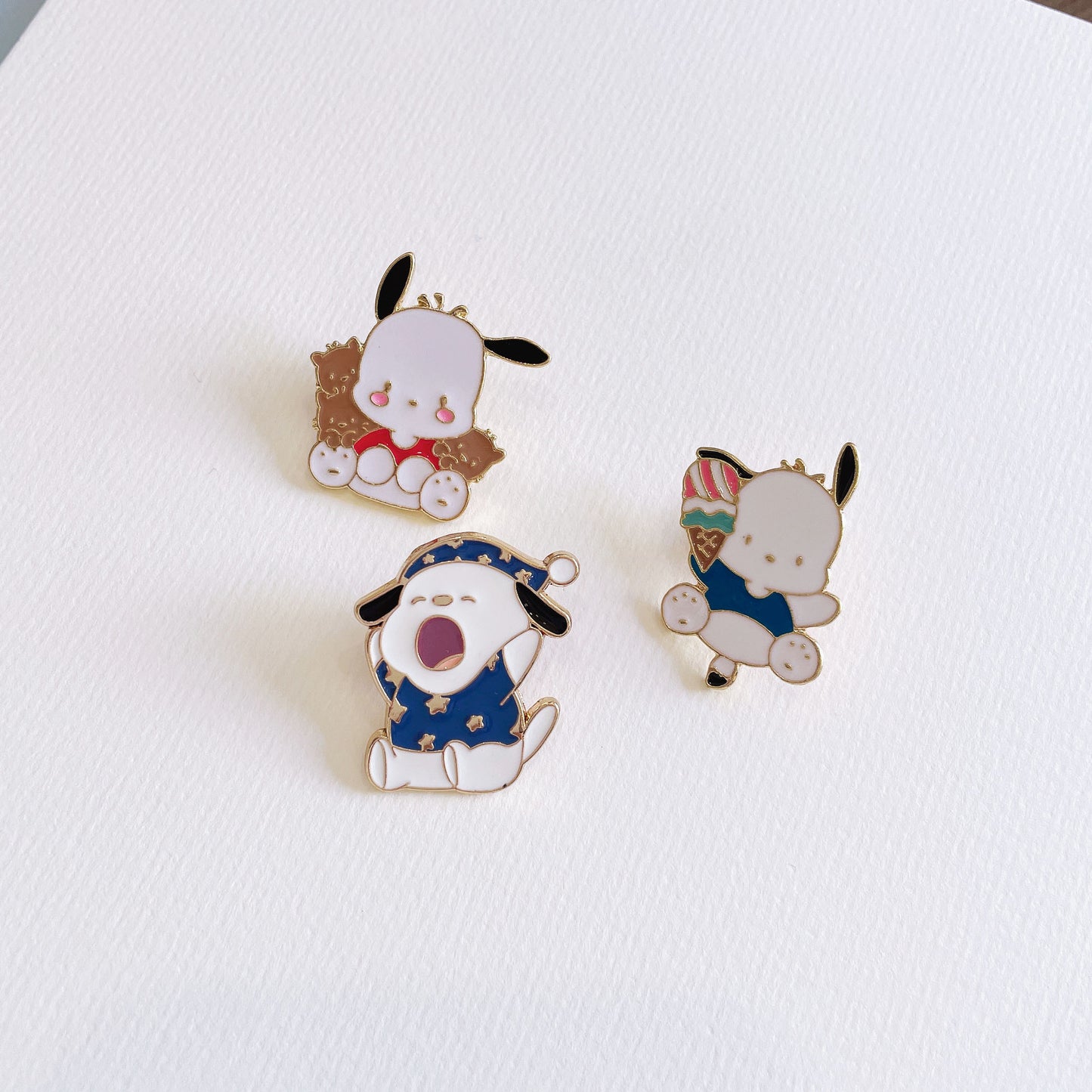 Alloy cute anime character brooch MIC-KaL040