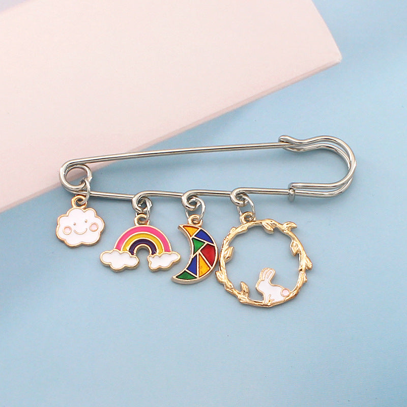 Alloy cartoon animal brooch (Minimo de compra 2) MIC-LiY008