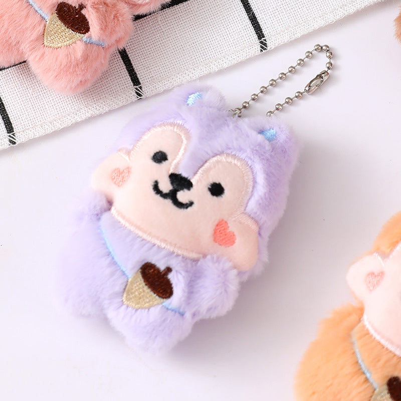 Plush cartoon cute brooch MIC-ZhanY007