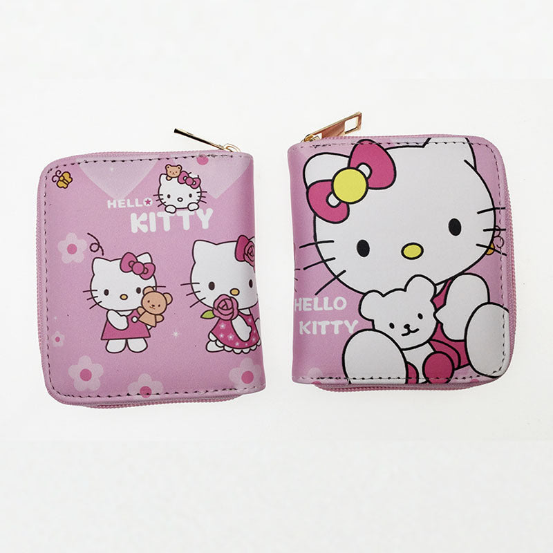 PU cartoon anime short zipper wallet MIC-ChangY014