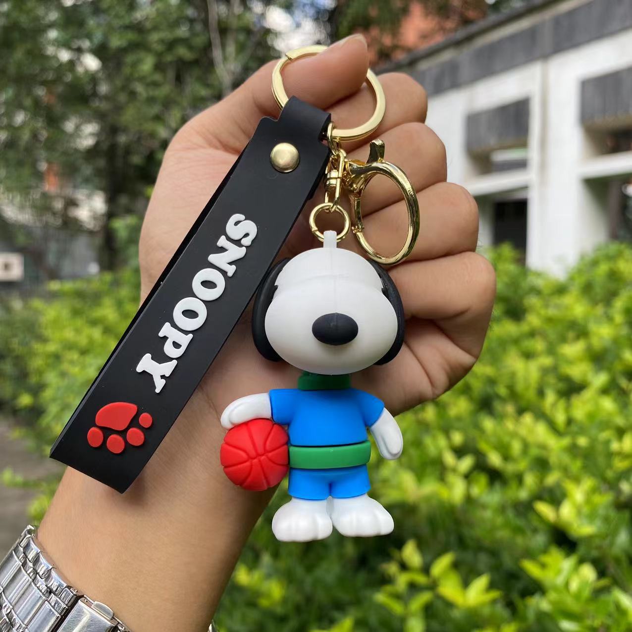 PVC new Snoopy doll keychain MIC-YiS010