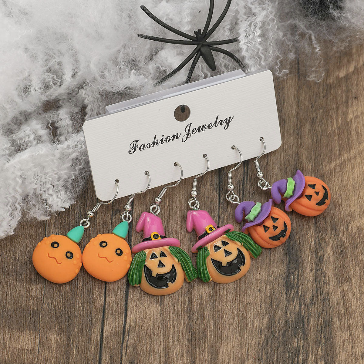 Acrylic New Halloween Collection Earrings (Minimo de compra 2) MYA-GanL032