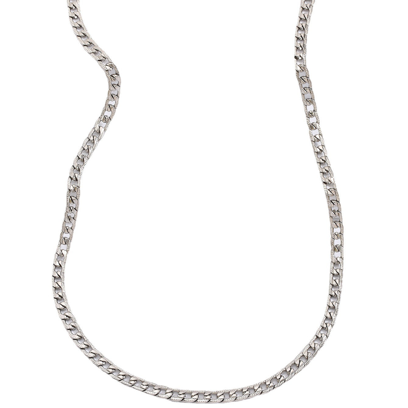 Alloy New Cuban Necklace (Minimo de Compra 2)  MYA-WeiL003