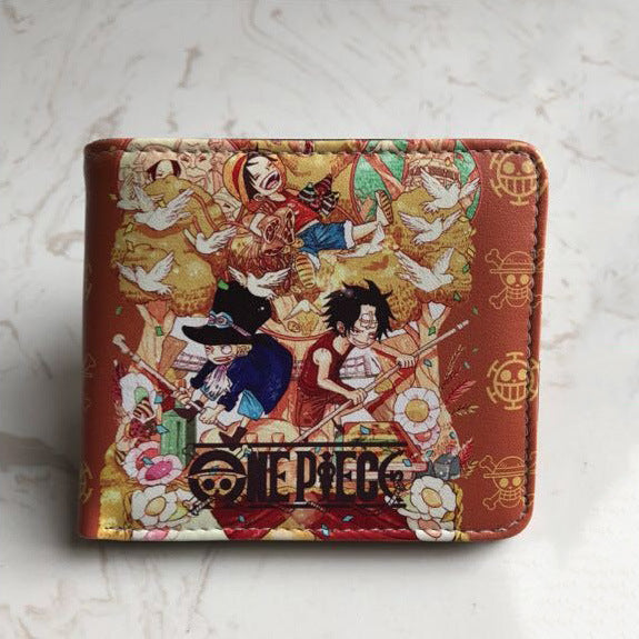 PU Pirate King Short Wallet MYA-HaoJ009