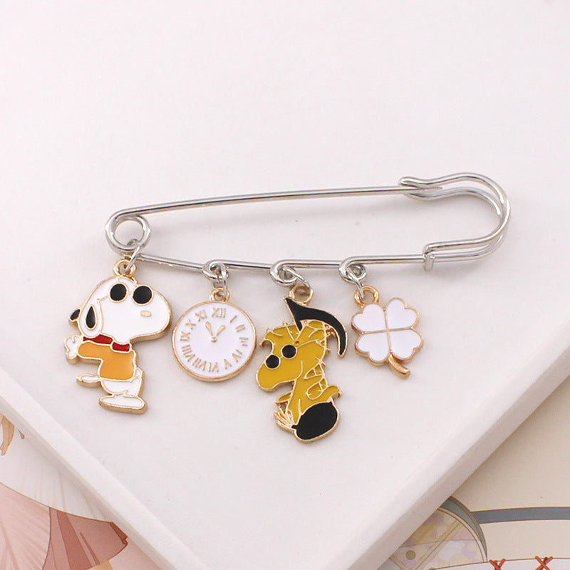 Alloy cartoon animal brooch (Minimo de compra 2) MIC-LiY016