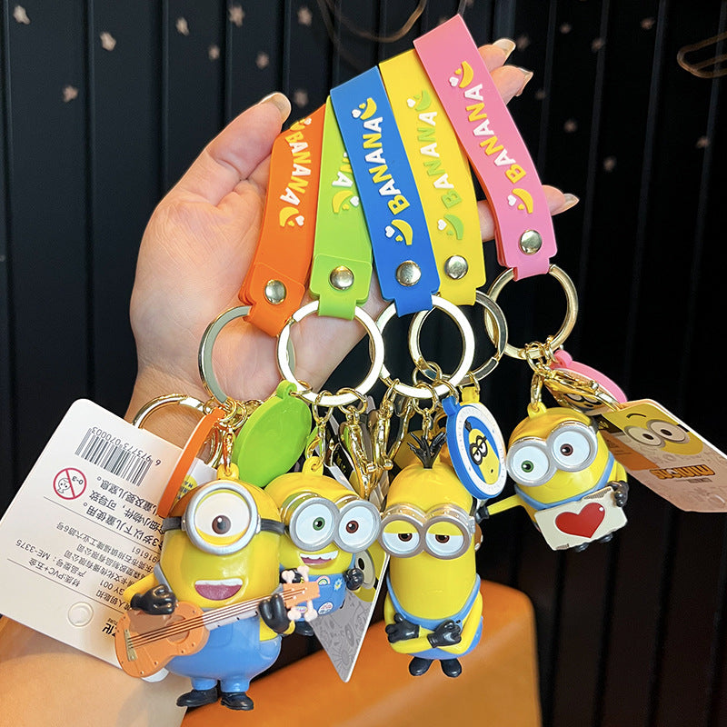 PVC children's fun animation Keychain Minimo de compra 2 MIC-LingY007