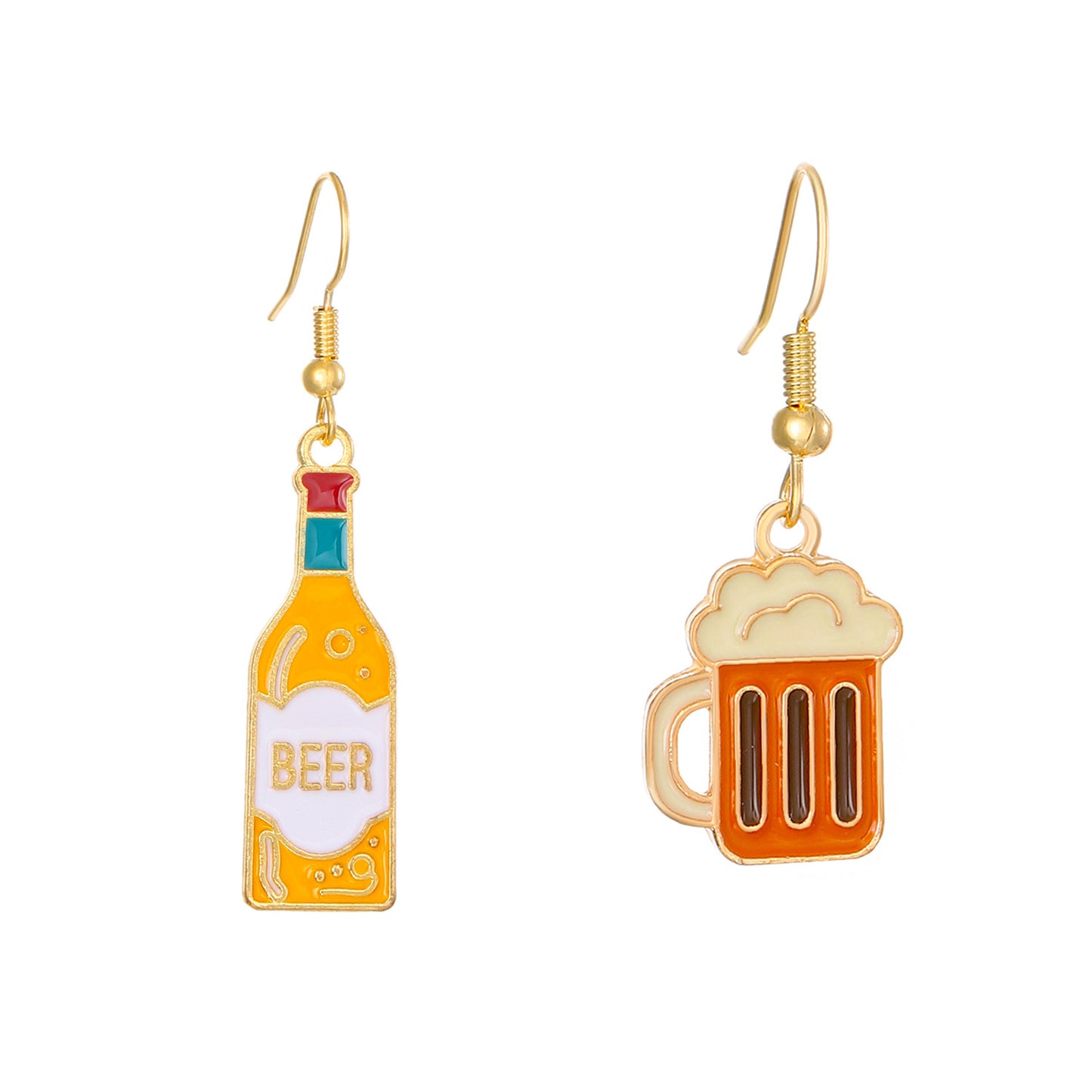 Alloy Beer Festival Earrings MIC-MaiD005