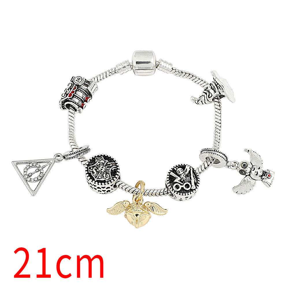 Alloy cartoon Harry Potter bracelet (Minimo de Compra 5) MYA-ZhuoX032