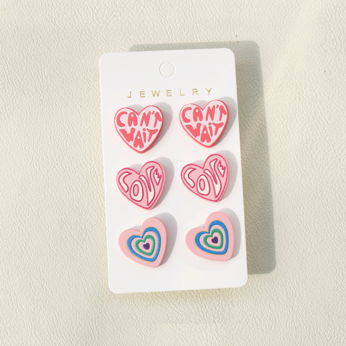 Alloy Pink Fashion Valentine's Day Earrings (Minimo de Compra 2) MIC-JuH058