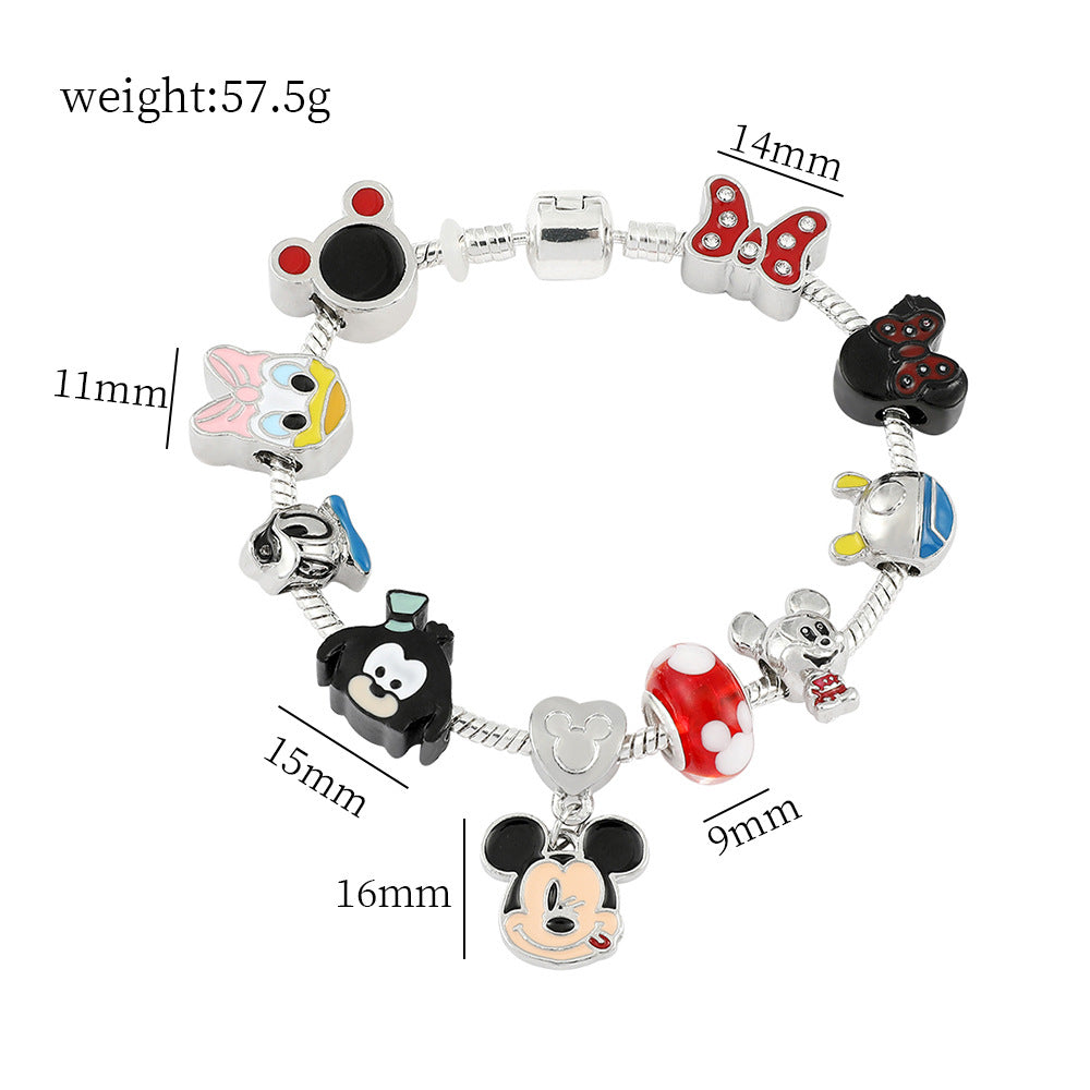 Alloy cartoon anime series bracelet (Minimo de Compra 4) MIC-BoS012