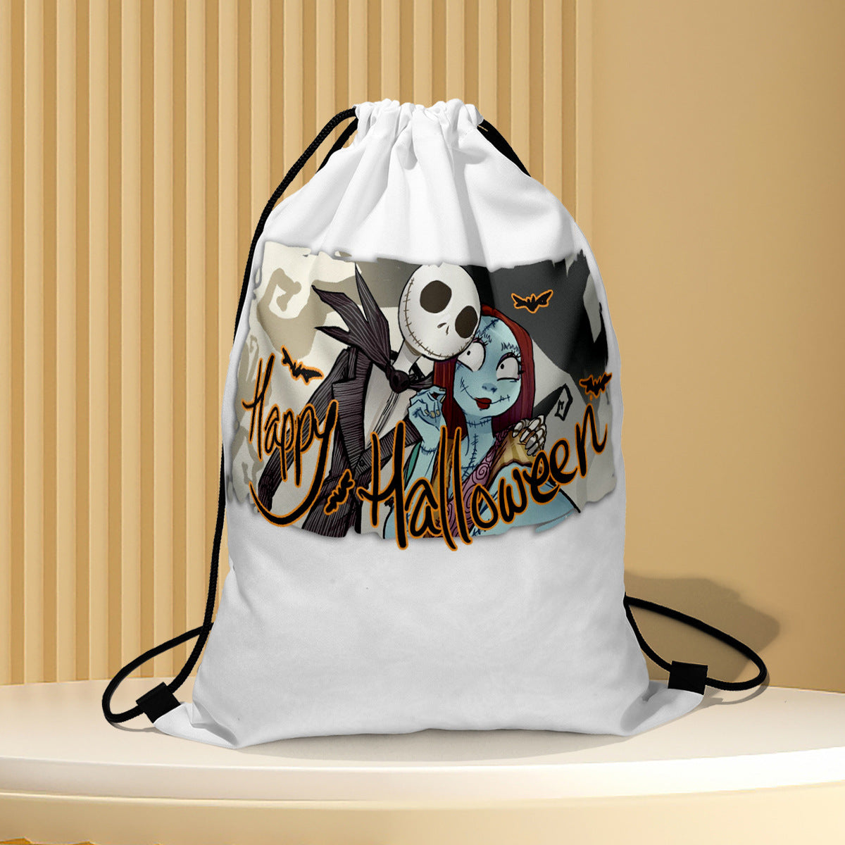 Polyester Halloween drawstring backpack (Minimo de Compra 2) MYA-QB006