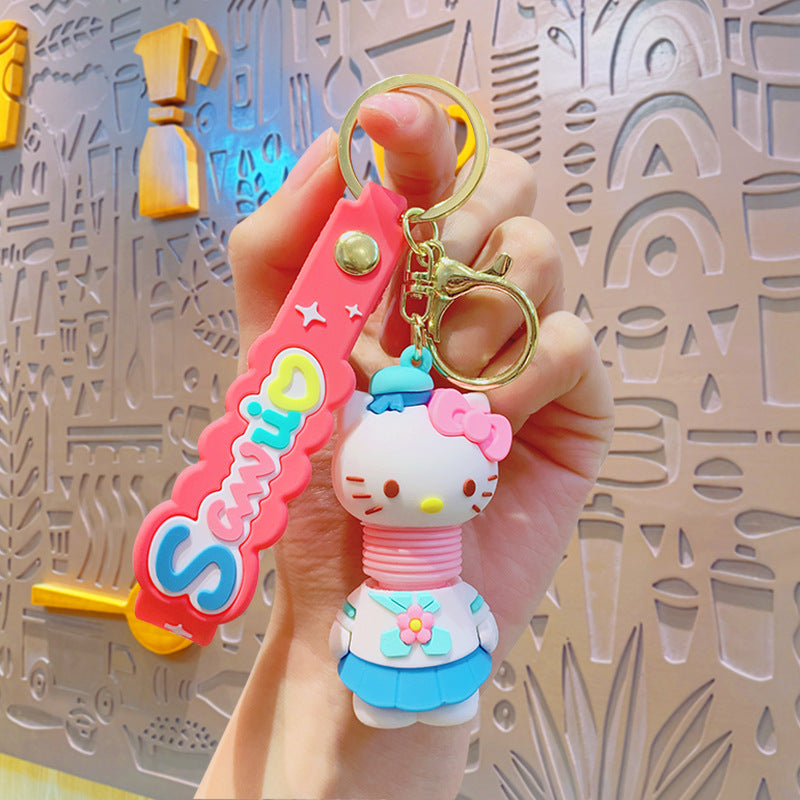 PVC cartoon cute pet cute keychain MIC-YiD049