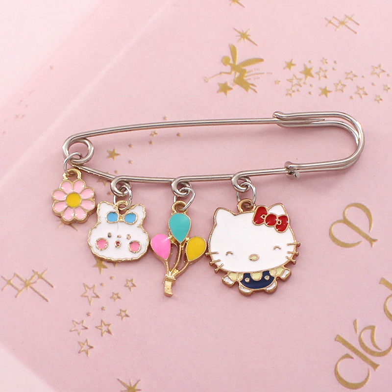 Alloy cartoon animal brooch (Minimo de compra 2) MIC-LiY014